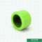 خفيفة الوزن Ppr إكسسوارات الأنابيب اللون الأخضر DIN8007 / 8078 تركيبات نهاية غطاء