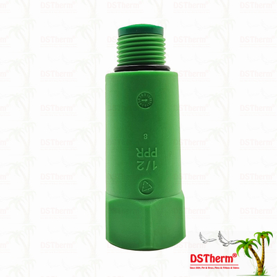 سدادة أنبوب PPR سدادة اختبار PPR سدادة طويلة لون/شعار مخصص 1/2" 3/4"