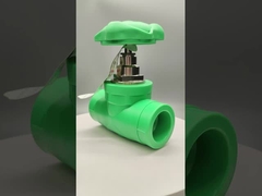 7 ملم سمك غسالة PPR صمام بوابة تدفق ثقيل سهل التثبيت مقاوم للصدأ