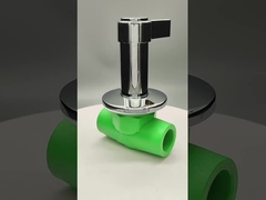 صمام كرة النحاس البلاستيكي الفاخر مقاوم للتآكل مستوى الضغط العالي