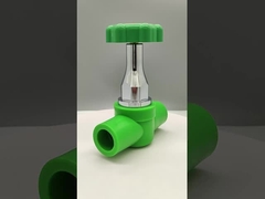 صمام كرة النحاس البلاستيكي الفاخر مقاوم للتآكل مستوى الضغط العالي