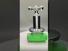 صمام كرة النحاس البلاستيكي الفاخر مقاوم للتآكل مستوى الضغط العالي