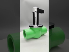 صمام كرة النحاس البلاستيكي الفاخر مقاوم للتآكل مستوى الضغط العالي