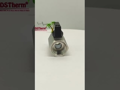 صمام الكرة المصنوع من النيكل للأنابيب 1/2 