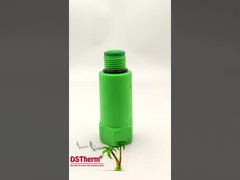 سدادة أنبوب PPR سدادة اختبار PPR سدادة طويلة لون/شعار مخصص 1/2