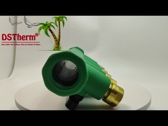 PPR نحاس أزرق 5 طرق مشعب ألوان وشعار مخصص 20 مم