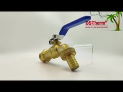 مطلية بالذهب الثقيلة الكلاسيكية مقبض الحديد الأزرق Bibcocks صنبور المياه صنبور حنفية المياه