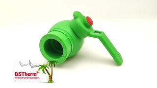 حل الضغط العالي للصمام الكروي النحاسي DSTHERM PPR