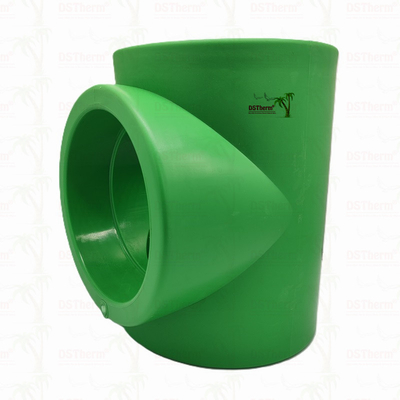 PPR تساوي Tee لنظام الأنابيب PN25 DN160 القوة العالية