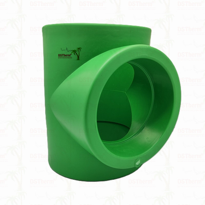 PPR تساوي Tee لنظام الأنابيب PN25 DN160 القوة العالية