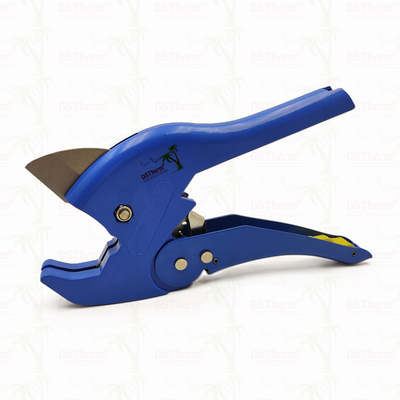 قاطع الأنابيب البلاستيكية الزرقاء قاطع PPR ISO9001 DIN8077/8078 20-40MM