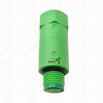 سدادة أنبوب PPR سدادة اختبار PPR سدادة طويلة لون/شعار مخصص 1/2" 3/4"