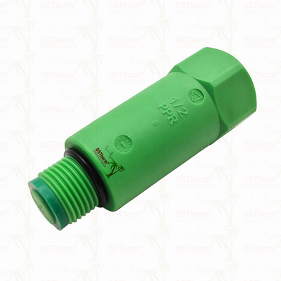 سدادة أنبوب PPR سدادة اختبار PPR سدادة طويلة لون/شعار مخصص 1/2" 3/4"