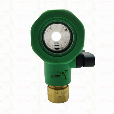 مشعبات PPR زرقاء مع صمام كروي 5 طرق، لون وشعار مخصصين، 25 مم