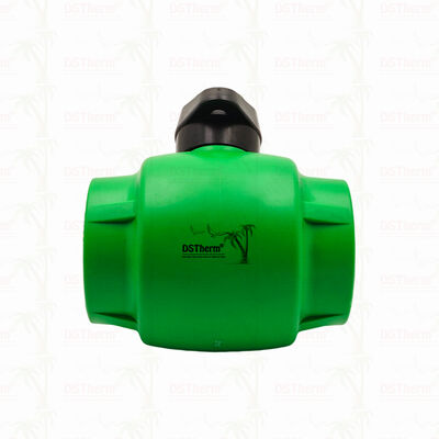 صمام كرة PPR بمقبض متموج وكرة نحاسية لنظام السباكة 20-63 مم قابل للتخصيص