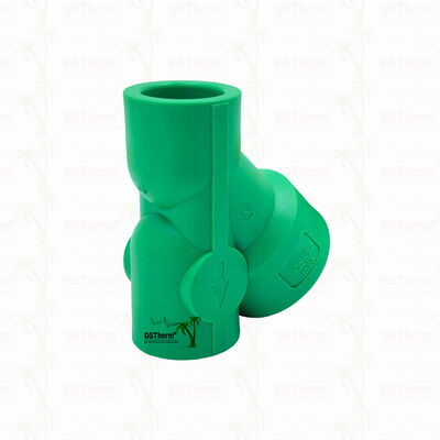 صمام PPR Strainer PN25 صمام تصفية شكل Y مضغوط 20 ∼ 32 ملم لأنظمة المياه