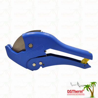 قاطع الأنابيب البلاستيكية الزرقاء قاطع PPR ISO9001 DIN8077/8078 20-40MM
